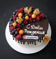 Корпоративный торт на день рождения сотрудника